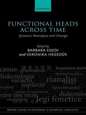 cover image of Functional Heads Across Time